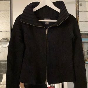 Banana Republic Zip-Up Cardigan Sweater